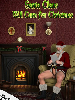 ซานตาคลอส พาหลั่งน้ำ ในวันคริสต์มาส [Roger Dusky] Santa Claus Will Cum For Christmas-1 (1)