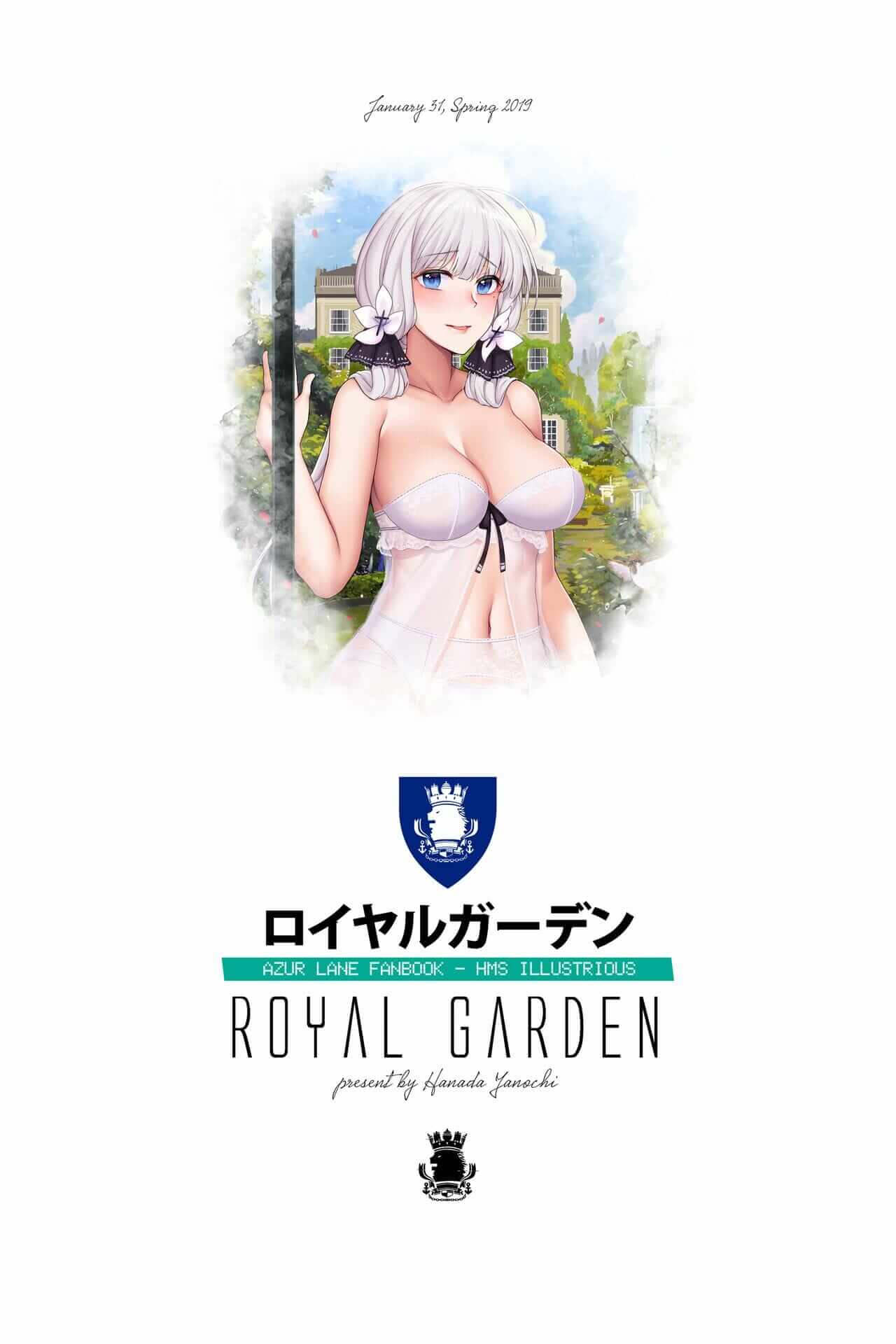 ที่รัก คุณชอบมากหรอคะ [Hanada Yanochi] Azur Lane Fanbook - Royal Garden (18)