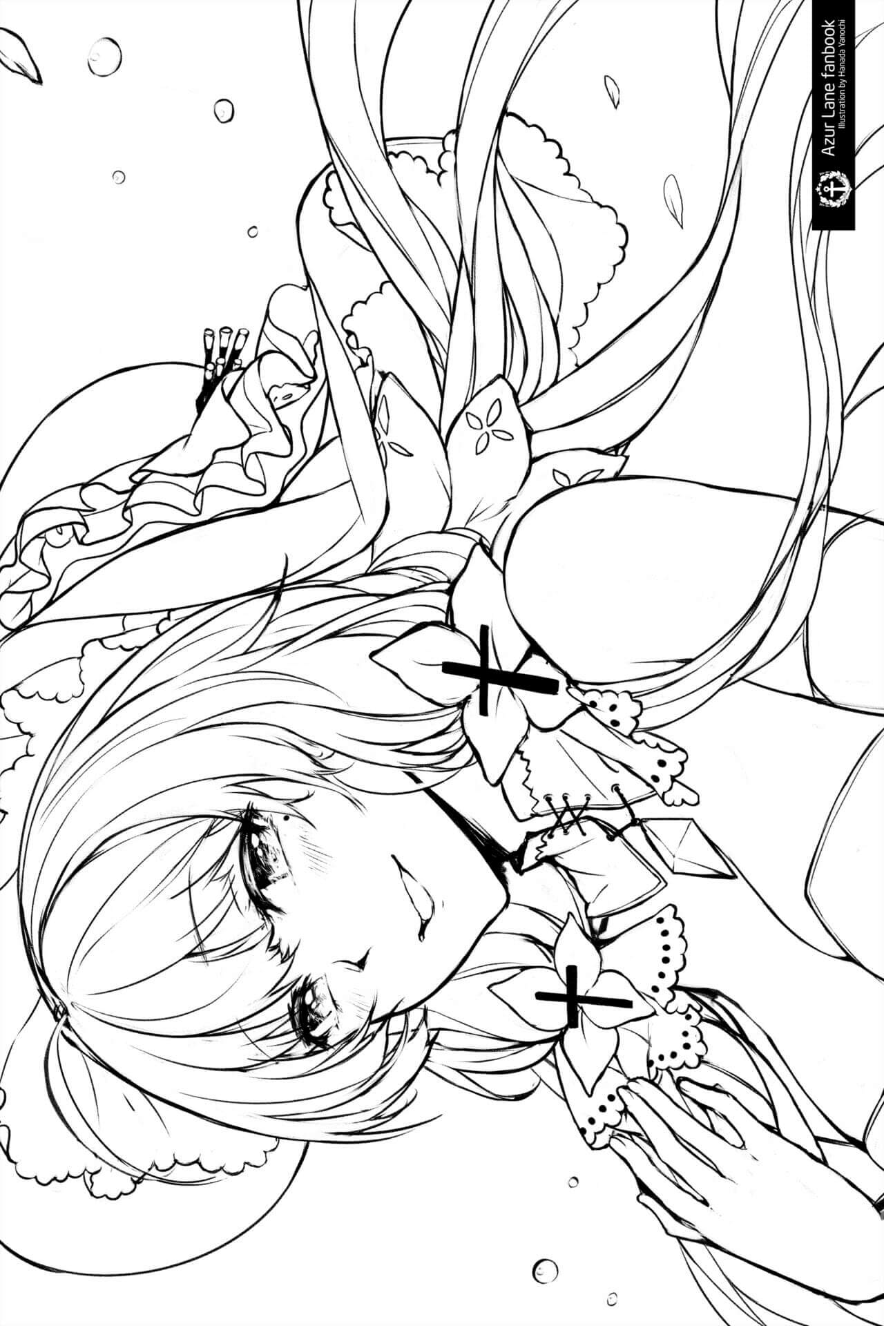 ที่รัก คุณชอบมากหรอคะ [Hanada Yanochi] Azur Lane Fanbook - Royal Garden (2)