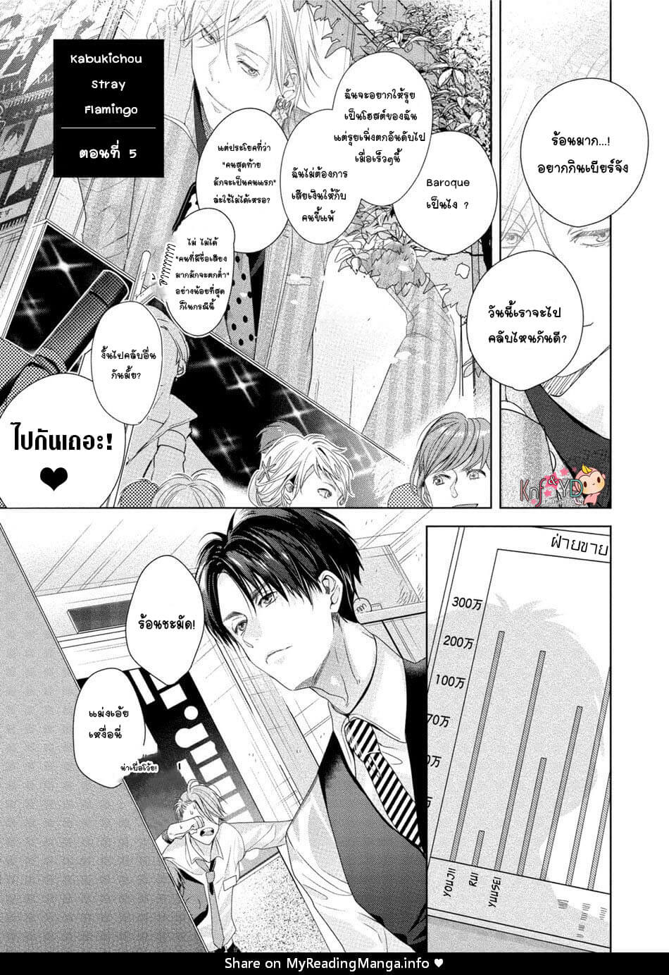 นายห้ามบอกใครเด็ดขาด 1 KABUKICHOU STRAY FLAMINGO CH.5 (3)