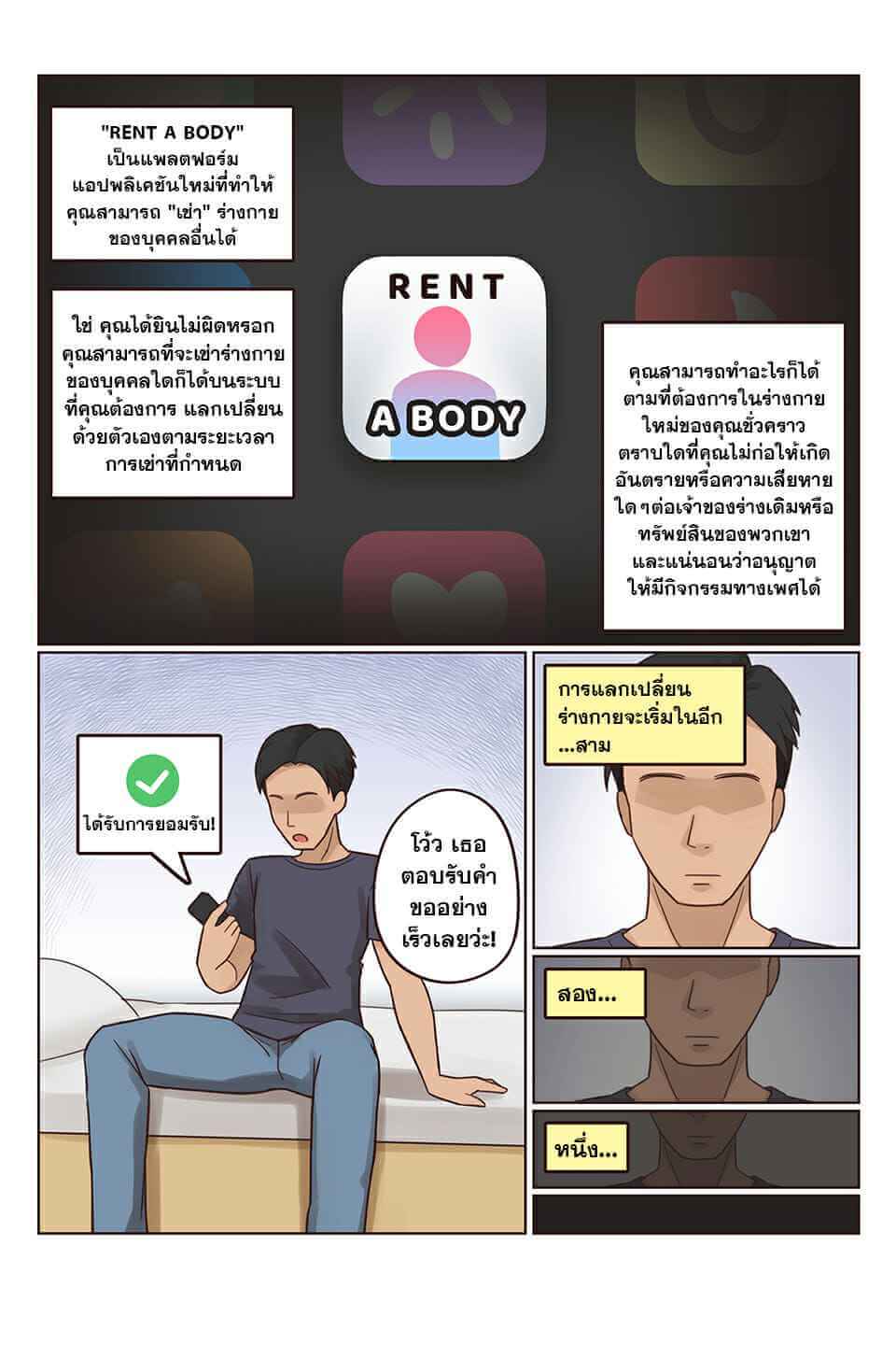 แอปของดีเช่าร่างกาย Rent A Body [RudySaki] Rent A Body-2