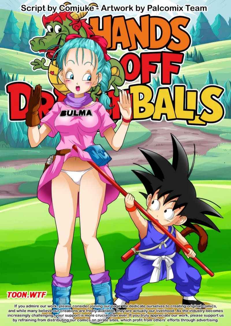 Dragon Ball ของโกคูและบลูม่า [Palcomix] Hands Off Dragon Balls01