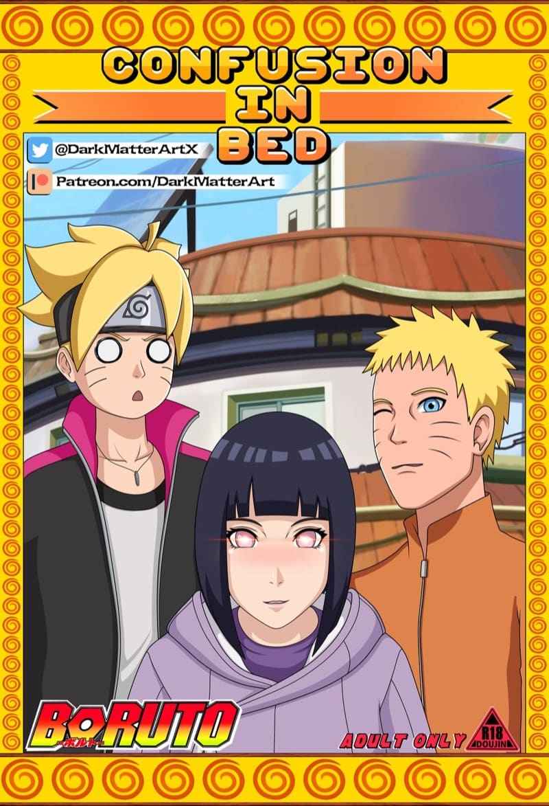 Confusion in Bed [DarkMatterArt] (Boruto) Confusion in Bed 1_11zon