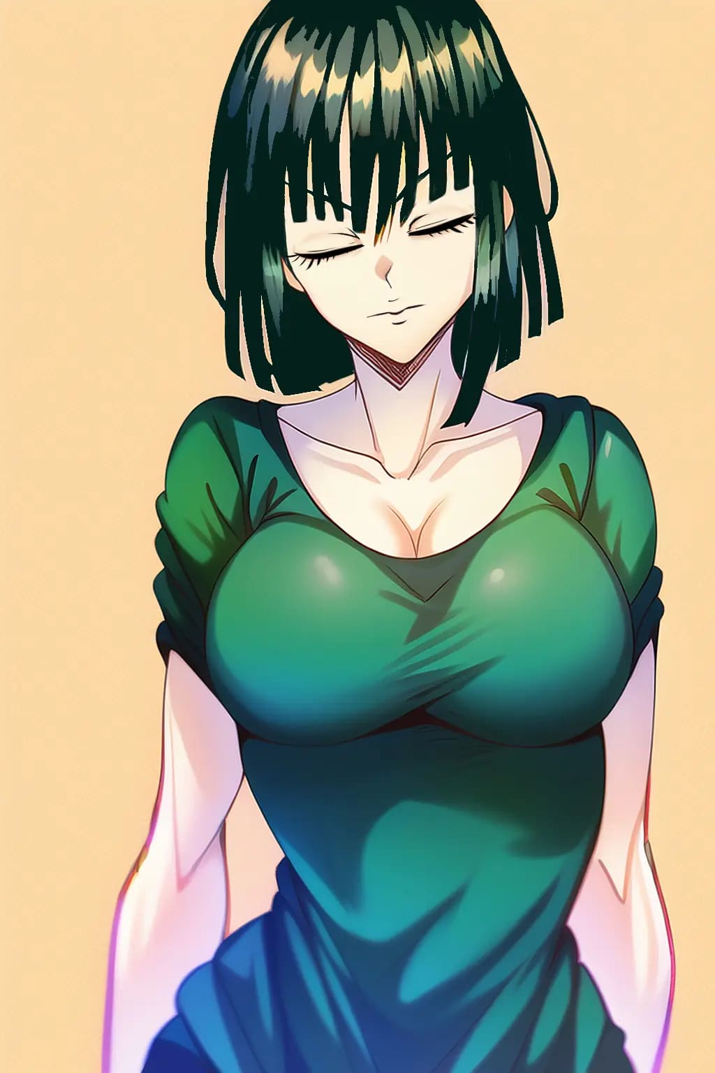 ฟุบุกิปล่อยน้ำจนท้อง Hakoheru [Jigoku No Fubuki Saitama] One Punch Man 29