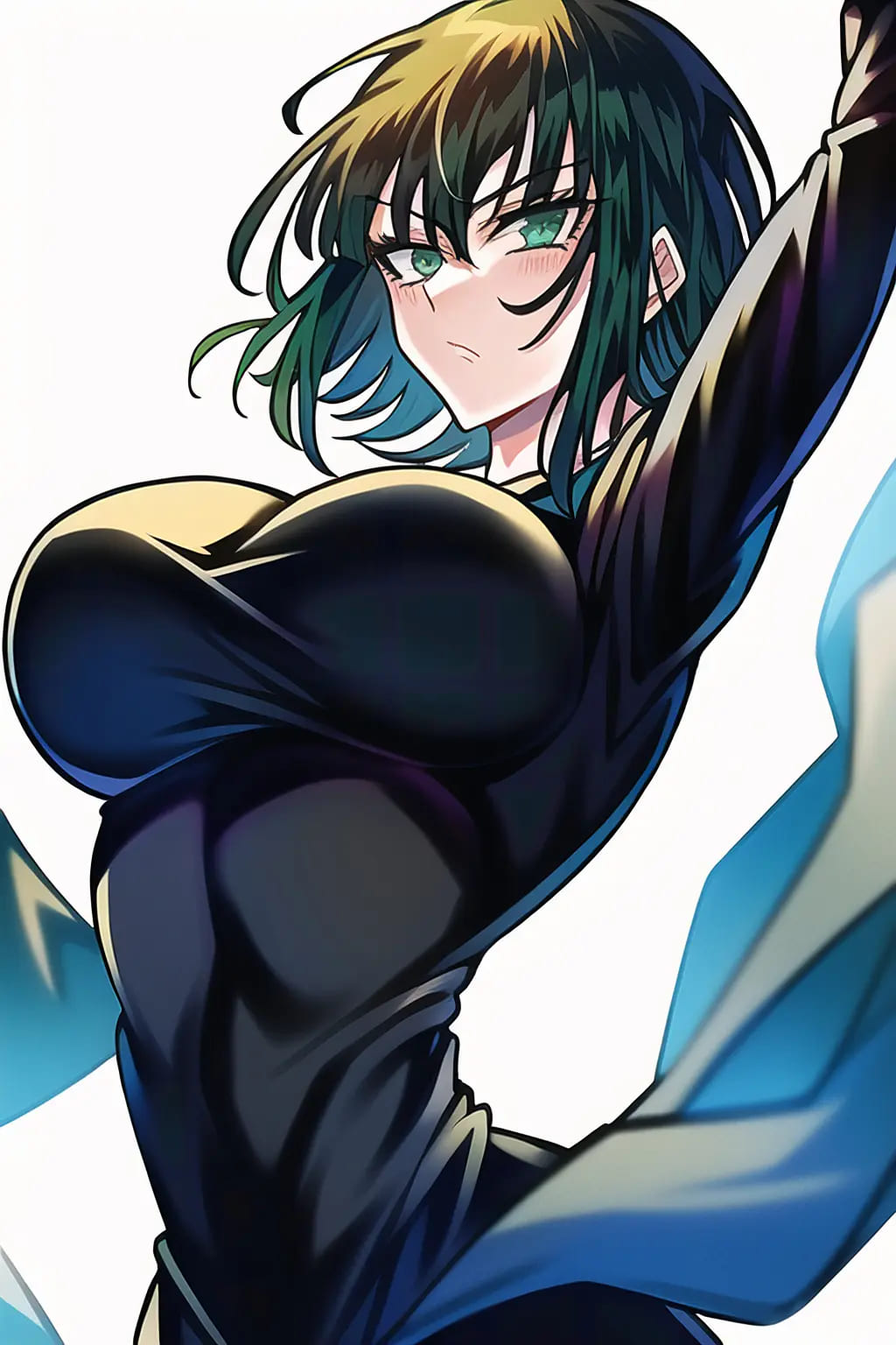 ฟุบุกิปล่อยน้ำจนท้อง Hakoheru [Jigoku No Fubuki Saitama] One Punch Man 61