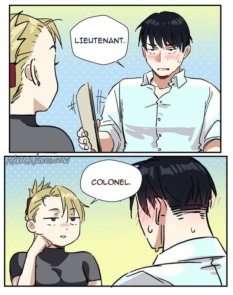 รอย มัสแตง x ริซ่า ฮอว์คอาย Roy Mustang x Riza Hawkeye12 รอย มัสแตง x ริซ่า ฮอว์คอาย Roy Mustang x Riza Hawkeye12